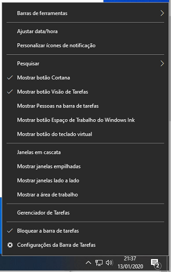 Ajustar Data e Hora