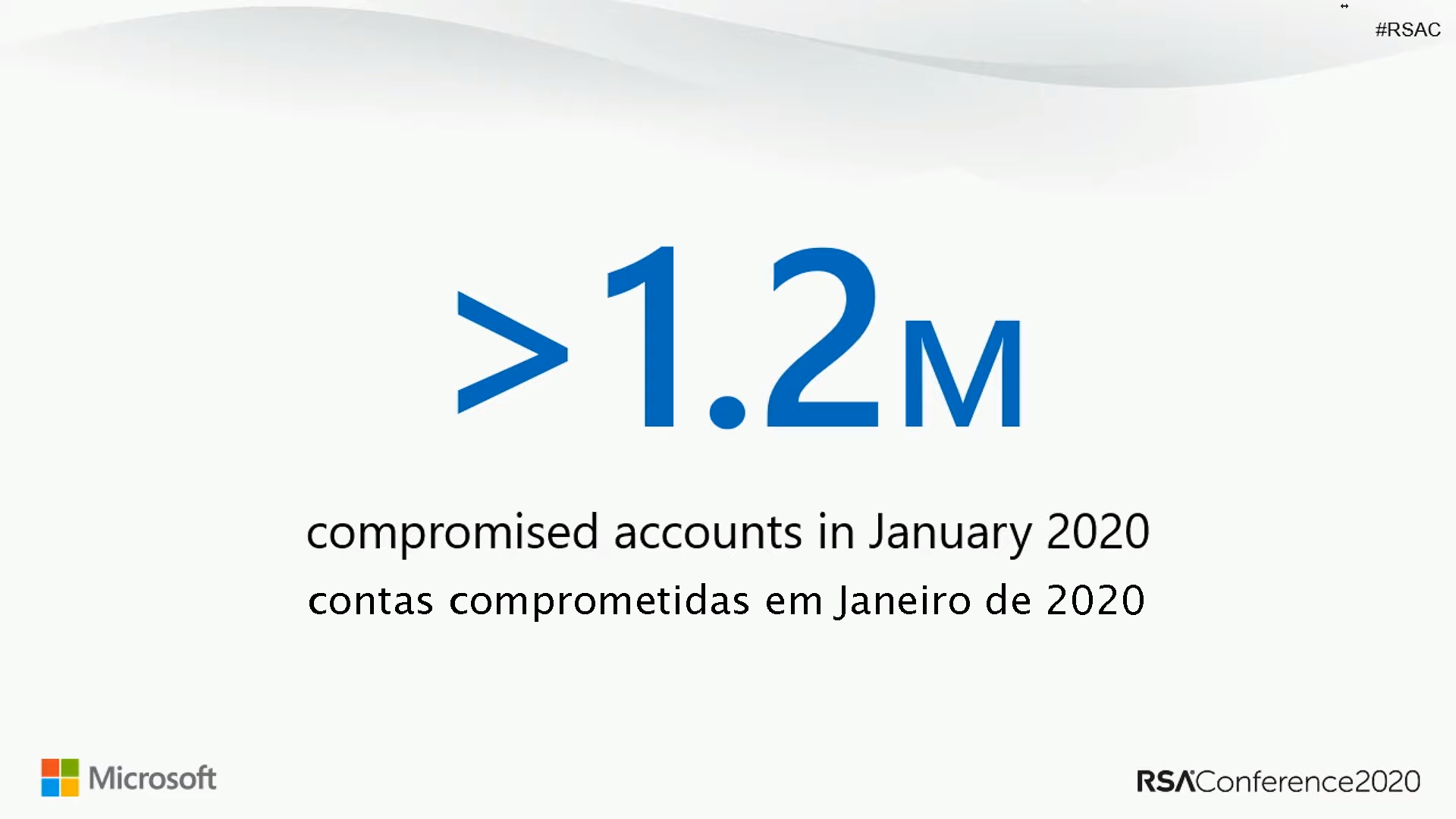 1.2M de contas comprometidas em Janeiro2020