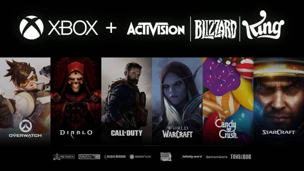 Xbox +Activision + Blizzard + King