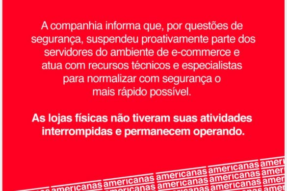 Americanas fora do Ar