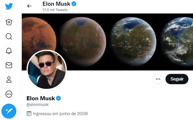 Elon Musk no Twitter