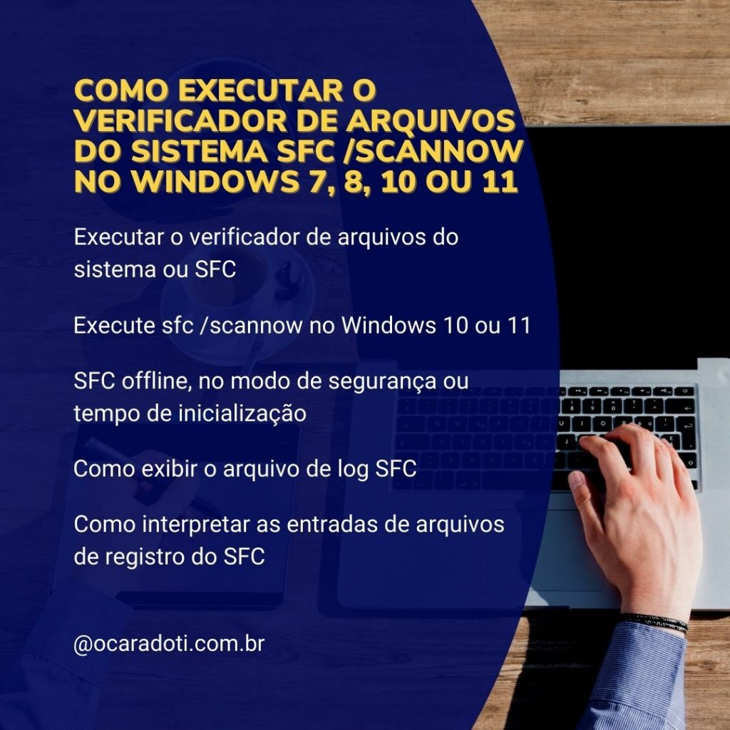 como executar o comando sfc