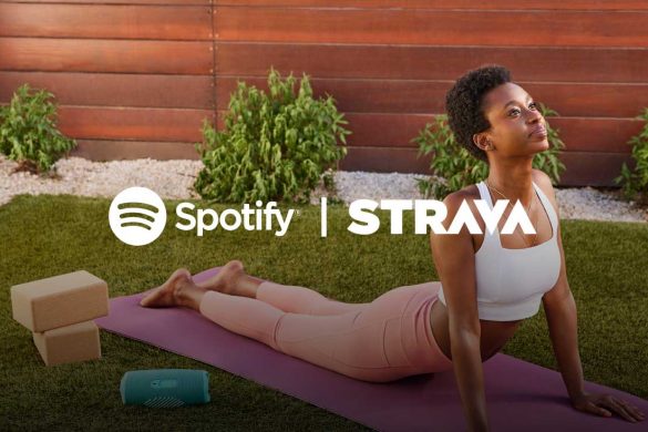 Spotify no Strava